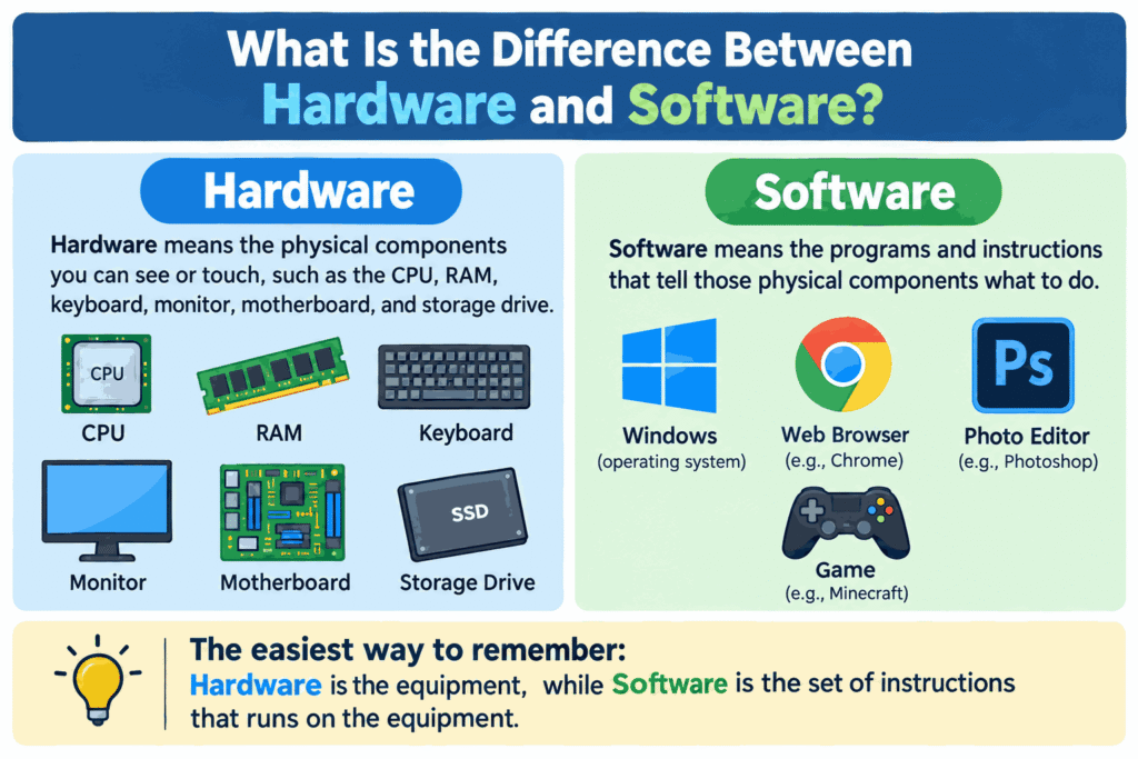 Current image: What Is the Difference Between Hardware and Software